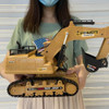 1/18 RC Excavator Control remote Car 2.4G Radio Controlled Car Tractor Model Engineering Building Construction Toys for Kid Gift