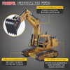 1/18 RC Excavator Control remote Car 2.4G Radio Controlled Car Tractor Model Engineering Building Construction Toys for Kid Gift