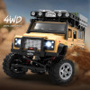 1/28 SG2801 RC Car 2.4G 4x4 Mini Alloy Remote Control Vehicle 4WD Off-Road Climbing Truck with Lights Toys for Children