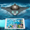 Mini WIFI RC Boat Six-way Real-time Transmission Underwater Camera Speedboat Photo Video Remote Control Outdoor Children Toys