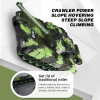 1/30 33Cm Rc Tank 2.4G 7Ch Remote Control Crawler Electric Military Battle Tank Toy for Kids Army Green War Tank Gift for Child