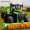 Technical Remote Control Farm Tractor Engineering Vehicle Model Building Blocks City Mechanical Tractor Machine Bricks Toys Gift
