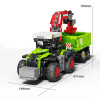 Technical Remote Control Farm Tractor Engineering Vehicle Model Building Blocks City Mechanical Tractor Machine Bricks Toys Gift