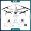 F10 Drone Professional 720P HD Dual Camera 6KM GPS 5G Wide Angle WIFI FPV Real Time Transmission Foldable Quadcopter Toys