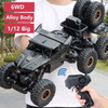 2.4G RC Car 6DW Alloy Climbing Mountain Monster Radio Remote Control Cars Buggy Off Road Control Trucks Boys Toys for Children