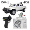 Wpl D62 D64 D62-1 D64-1 1/16 2.4g 4wd Rc Crawler Car Rtr Full Scale Electric Buggy Led Light Climbing Truck Car Children Toys