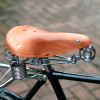 Cow Leather Vintage Style Saddle Retro Bicycle | Cow Leather Cycling