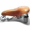 Cow Leather Vintage Style Saddle Retro Bicycle | Cow Leather Cycling