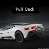 1:32 Alloy Sports Car Model Metal Toy Vehicles Car Model Sound and Light Simulation for Maserati MC20 Cabrio Kids Toys Gift