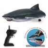 2 in 1 RC Shark Speedboat 2.4G Remote Control Shark Toy 1:18 Scale High Simulation Swimming Pool Toy Gifs for Birthday