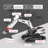 HUINA 1594 RC Excavator 1:14 Scale 22CH RC Truck Remote Control Cars Trucks crawler Children's Electric Car Toys for Boy Gift