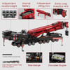2024 Newest Liebherr LTM11200 Mobile Crane Model Remote Control MOC Building Blocks Toys Bricks Kit Boy Christmas Gifts