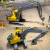 In Stock EC160 1/14 RC Full Metal Excavator Electric Alloy Rc Car Excavator Model Toy
