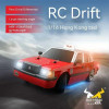1/16 Rc Mn38 Car Model Full Scale Drift Remote Control Hongkong Taxi 2 High Speed Traffic Signal Rc Drift Car Children Toy Gif