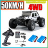 Rc Cars 16103Pro 50km/h Or 70km/h With LED 1/16 Brushless Moter 4WD Off Road 4x4 High Speed Drift Monster Truck Kids Toys Gift