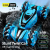 KBDFA New Gesture Sensing Programming Climbing 4WD Lighting Drift Stunt Dance Car Intelligent Twist Stunt Car Remote Control Toy