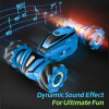 KBDFA New Gesture Sensing Programming Climbing 4WD Lighting Drift Stunt Dance Car Intelligent Twist Stunt Car Remote Control Toy