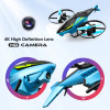 4DRC NEW M3 4.5CH RC Helicopter 2.4G 3D Aerobatics Altitude Hold Helicopter with Camera Remote Control drone Toys with Blue/Red