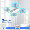 Mini RC Drone Helicopter with Auto Hover 360° Flights Headless Mode Altitude Hold RC Drone Quadcopter Toys for boys Gift