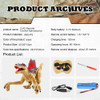 2.4G RC Dinosaurs Remote Control Velociraptor animals Remote Control Simulation Spinosaurus Model Toy with Light Chlidren Gifts
