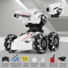 3 Head Tank 4WD Stunt Remote Control Car RC Water Bomb Tank Toy Gesture Shooting Bullet Blow Bubble Toys Christmas Gift
