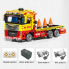 SEMBO BLOCK City Remote Control Engineering Rescue Car Model Building Blocks RC Truck Vehicle Bricks Toys For Children Gifts