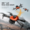 KBDFA New K6 Max RC Drone Obstacle Avoidance Optical Flow Positioning Dron Three Camera 4K Professional Four Way Toys Gifts