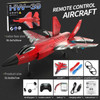 RC Plane F35 2.4G 2CH Airplane With LED Lights Fixed Wing EPP Foam Flying Model Glider Toys Children Toys Gifts