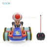 Anime Cartoon Figure Super Bro go-kart Toy Remote Control Car Gesture Induction Music Lighting Stunt Remote Control Kart Model