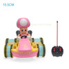 Anime Cartoon Figure Super Bro go-kart Toy Remote Control Car Gesture Induction Music Lighting Stunt Remote Control Kart Model