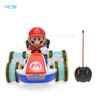 Anime Cartoon Figure Super Bro go-kart Toy Remote Control Car Gesture Induction Music Lighting Stunt Remote Control Kart Model