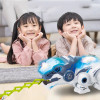 2.4G Simulation Electronic toy Simulation Chameleon Dinosaur Intelligent Remote Control Toy Tail Swing Extendable Tongue RC Toy
