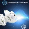 2.4G Simulation Electronic toy Simulation Chameleon Dinosaur Intelligent Remote Control Toy Tail Swing Extendable Tongue RC Toy