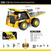 RC Alloy Excavator Bulldozer Dump Remote Control Forklift Tipper Truck Engineering Vehicle Combination Simulation Model Toy
