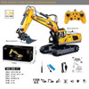 RC Alloy Excavator Bulldozer Dump Remote Control Forklift Tipper Truck Engineering Vehicle Combination Simulation Model Toy
