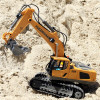 RC Alloy Excavator Bulldozer Dump Remote Control Forklift Tipper Truck Engineering Vehicle Combination Simulation Model Toy