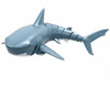 RC Shark 2.4G Simulation Remote Control Animals with Lights Submarine Robots Fish Electric Toys for Boy Upgrade Spray WaterToy