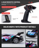 JJRC Q170 4CH Drift Remote Control Car 2.4GHz 4CH 1/18 Electric Rechargeable RC Racing Drift Car With Lights Toys For Kids Gifts