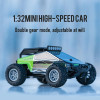 1/32 Mini High Speed Drift Racing A RC Car Off-Road Remote Control Cars Toys Boys Luminescent Led Light Radio Controlled 9115m