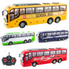Electric Wireless Remote Control Bus Lighting Simulation Remote Control Car Model Toy for Boy