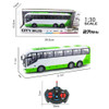 Electric Wireless Remote Control Bus Lighting Simulation Remote Control Car Model Toy for Boy