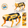13.5x7x8cm Science And Education Solar Robot Dog Steam Manual Diy Assembling Educational Science Experiment Robot Children's Toy