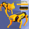 13.5x7x8cm Science And Education Solar Robot Dog Steam Manual Diy Assembling Educational Science Experiment Robot Children's Toy
