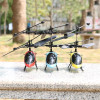 Remote Eletric Flying Helicopter Flashing Lights Hand Controlled Aircraft Outdoor Toys for Children Gifts TUE88