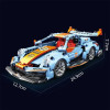 ToylinX Sets MOC Remote Control Building Blocks Car Cool Collectible Model Car Kits Building Toys