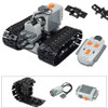 Technical Motor RC Tank Tracked Car Electric Building Block Motor Remote Control Bricks Vehicle Model Toy For Kid High-tech Gift