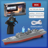 2.4G RC Boat High-Speed Remote Control Ship Simulation Warship Model Toy Mini Battleship Kids Toys for Boys Children Gifts