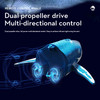 Remote Control Diving Toy Remote Control Shark Boat Outdoor Toys 500mAh 90Mah Remote Control Whale Shark Toys for Boys and Girls
