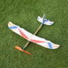 10 Pcs Hand Toss DIY Airplane Model Child Childrens Toys Flying Glider Planes For Kids Wood Plaything