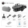 LSRC-MIN Mini RC Drone With 4K 1080P Camera HD Wifi Fpv Photography Professional Foldable Quadcopter Dronhe Gift Toys for boy
